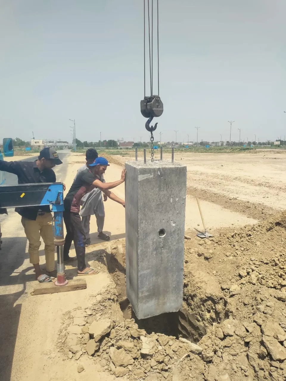 Underground MV / LV cable laying