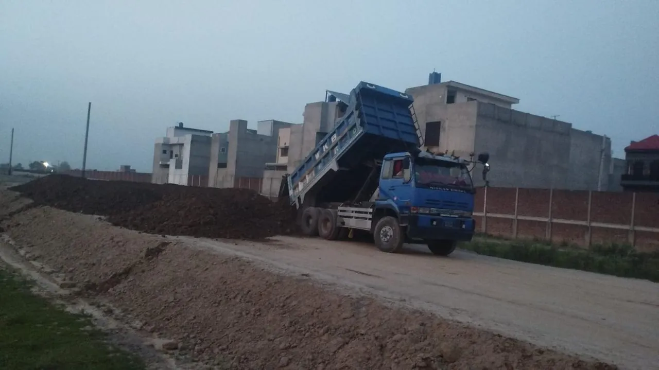 Site development in progress