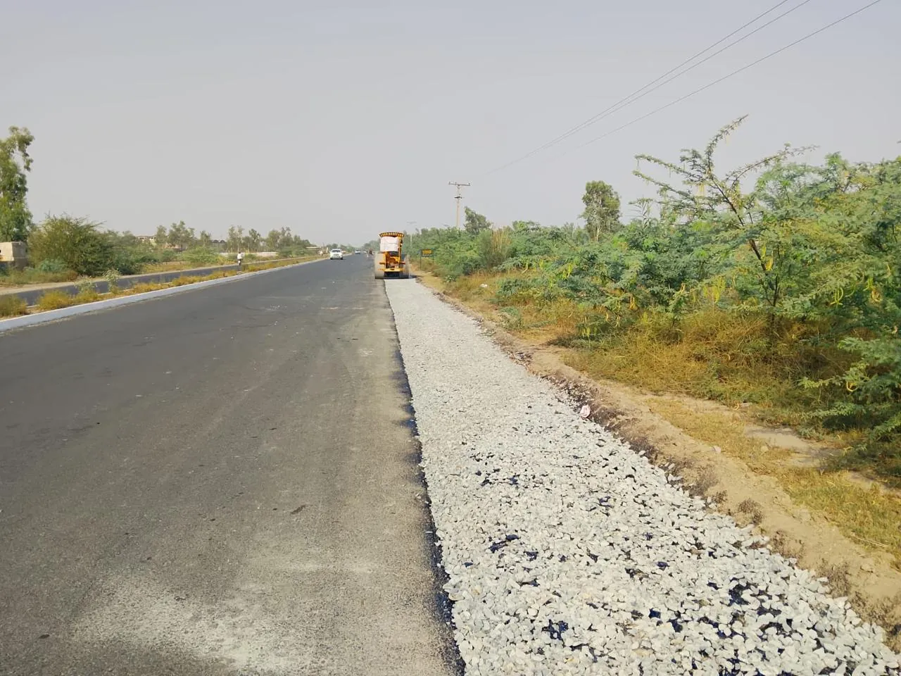 Kerb & median painting